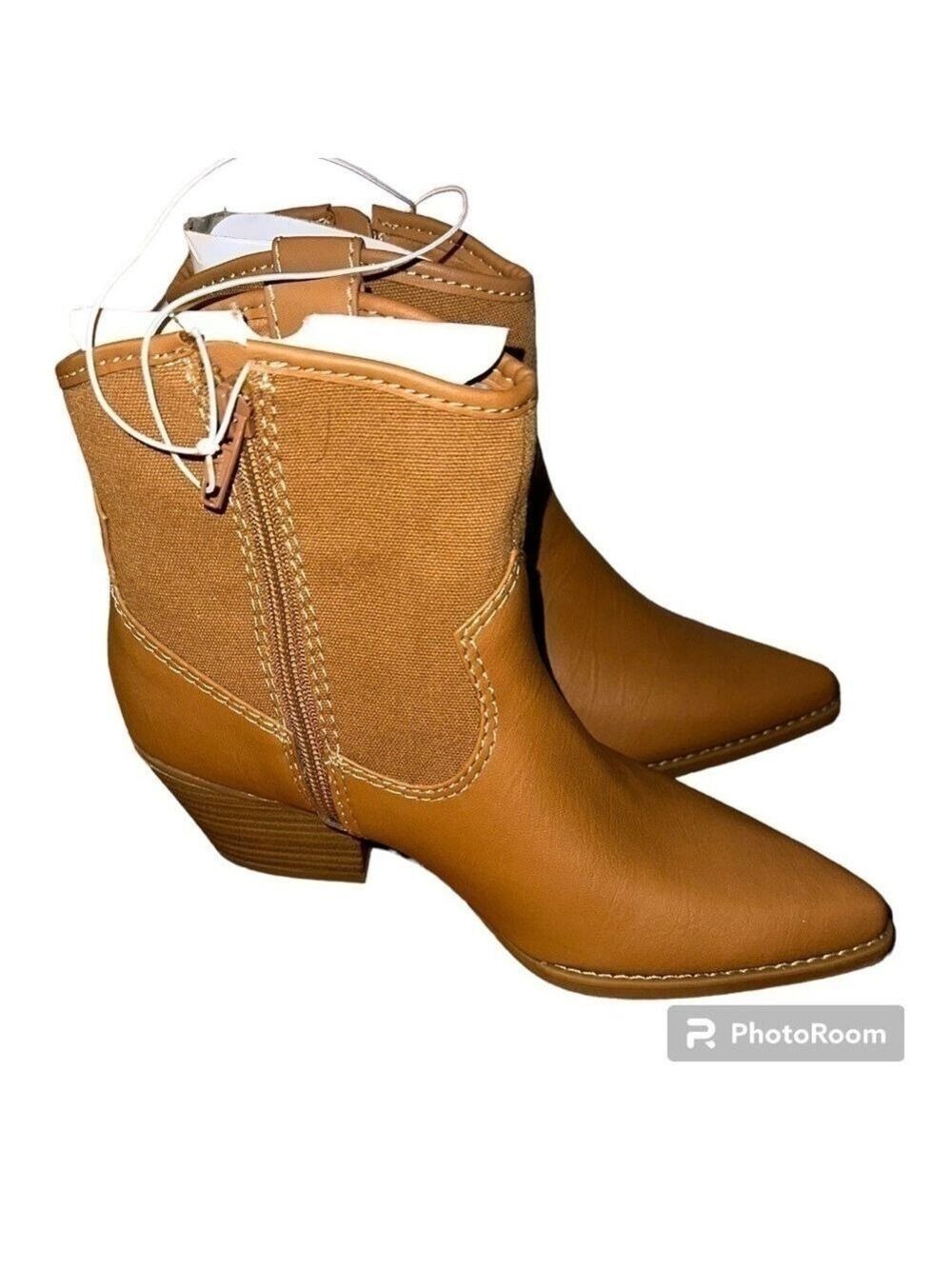 Universal Thread Tan Kay Western Boots Women's 7.5 - Picture 4 of 10